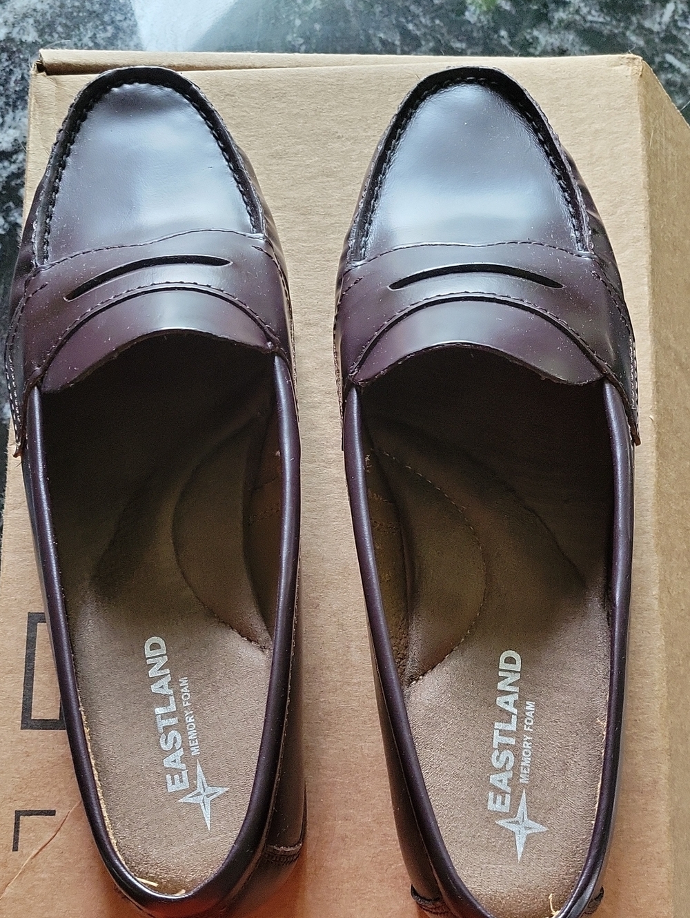 Eastland Women's Brown Penny Loafers